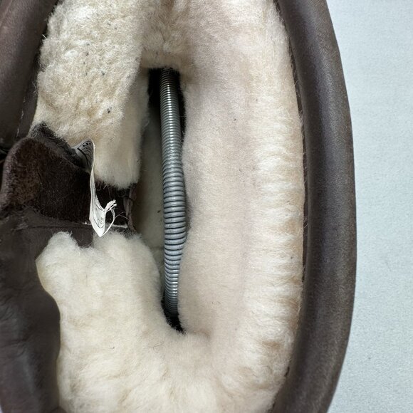 Men's Brown Leather Boots - Picture 8 of 10